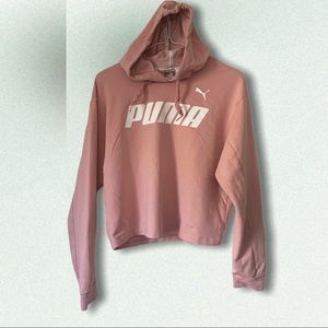 WOMEN’S PINK PUMA HOODIE